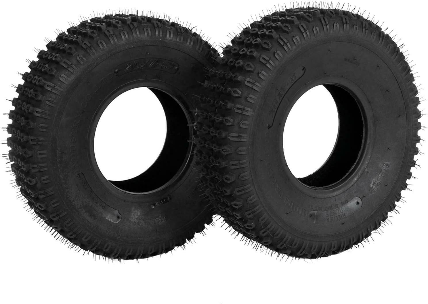 MOTORHOT Set of 2 20x7-8 All Terrain ATV UTV Tire 20x7x8 4PR Tubeless