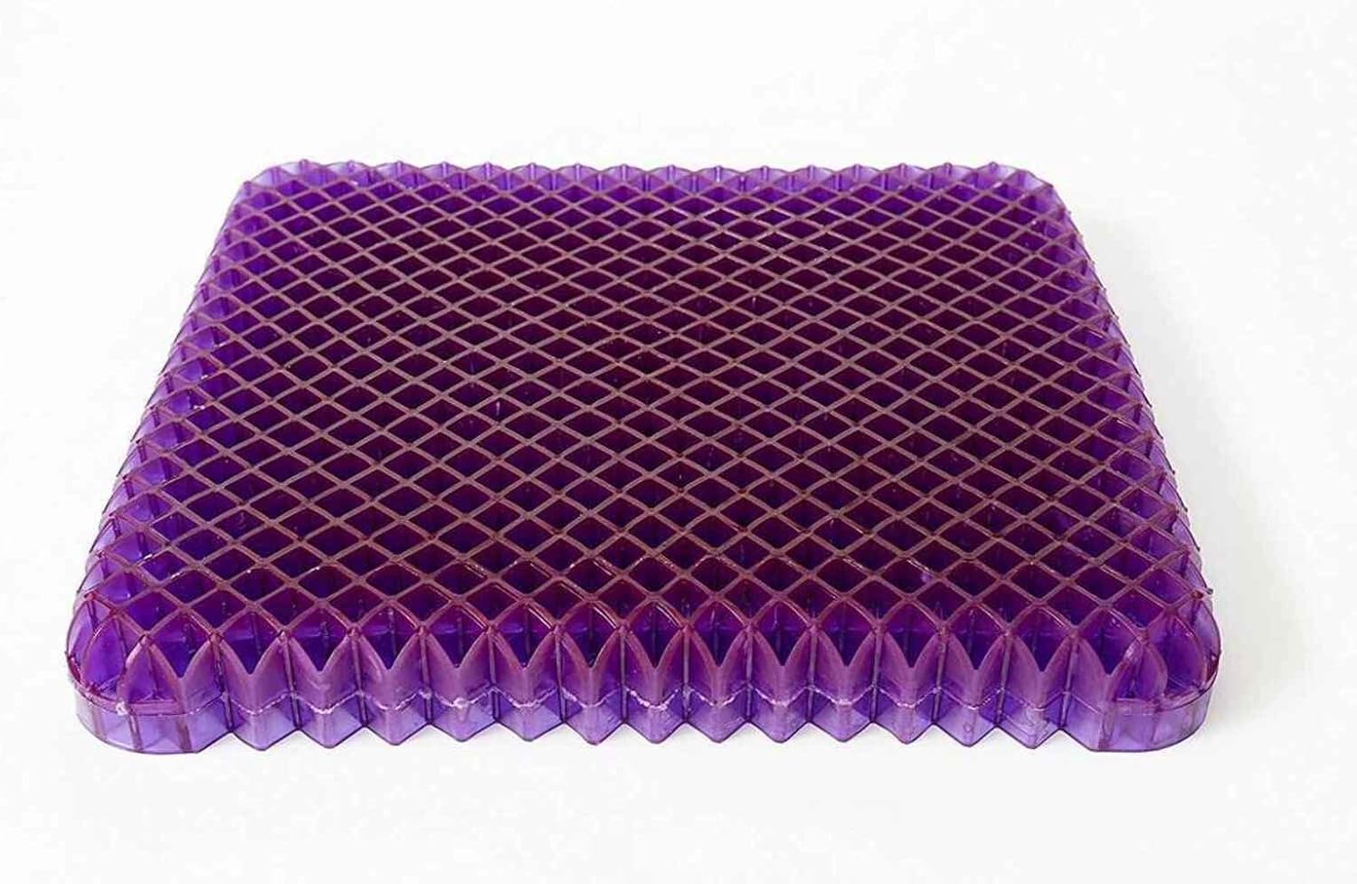 Purple Royal Seat Cushion - Seat Cushion for The Car Or Office Chair - Temperature Neutral Grid