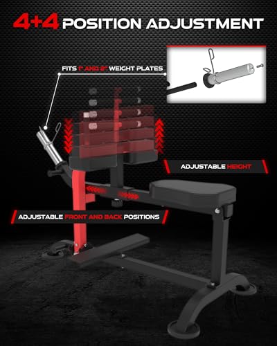 HVO Seated Calf Raise Machine: Calf Machine Home Gym Calf Workout Machine