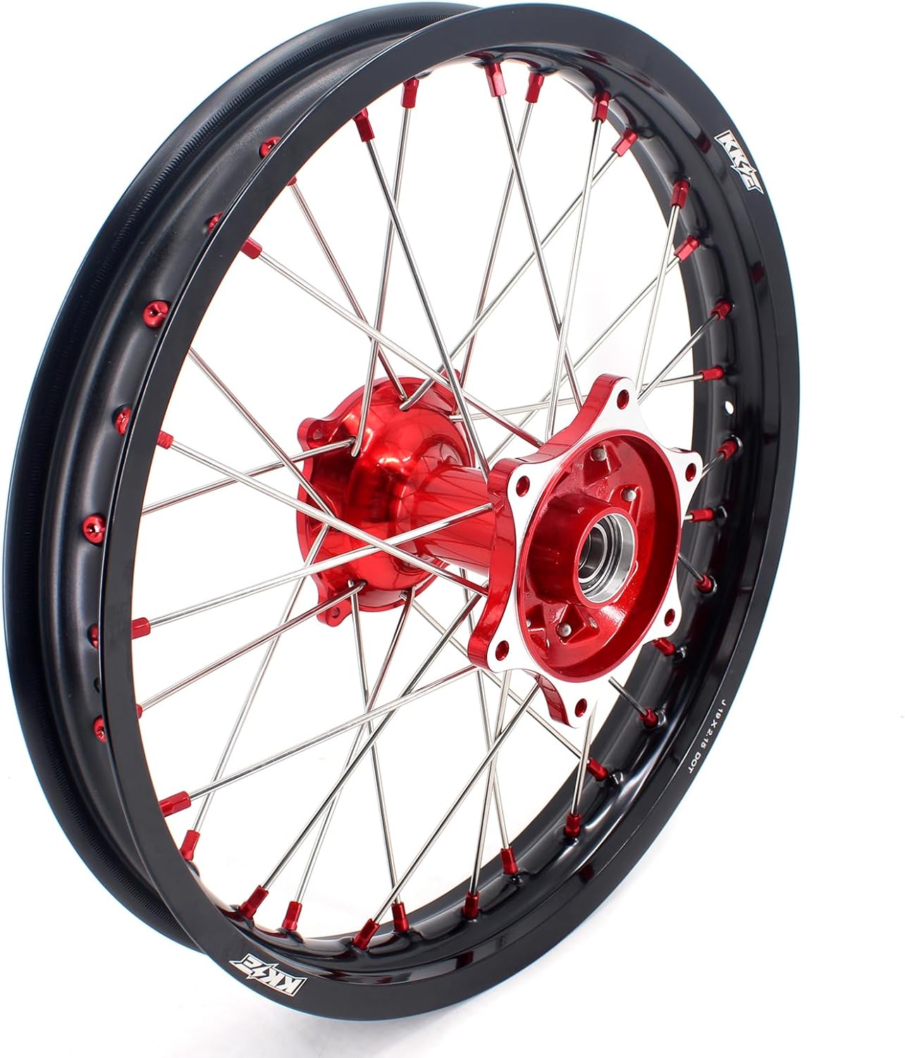 KKE 21-19'' Cast Hubs For Honda CRF250R /CRF450R /CRF450L/ CRF450RL CRF450X CRF450RX 2024 New MX Wheels Rims Nipples