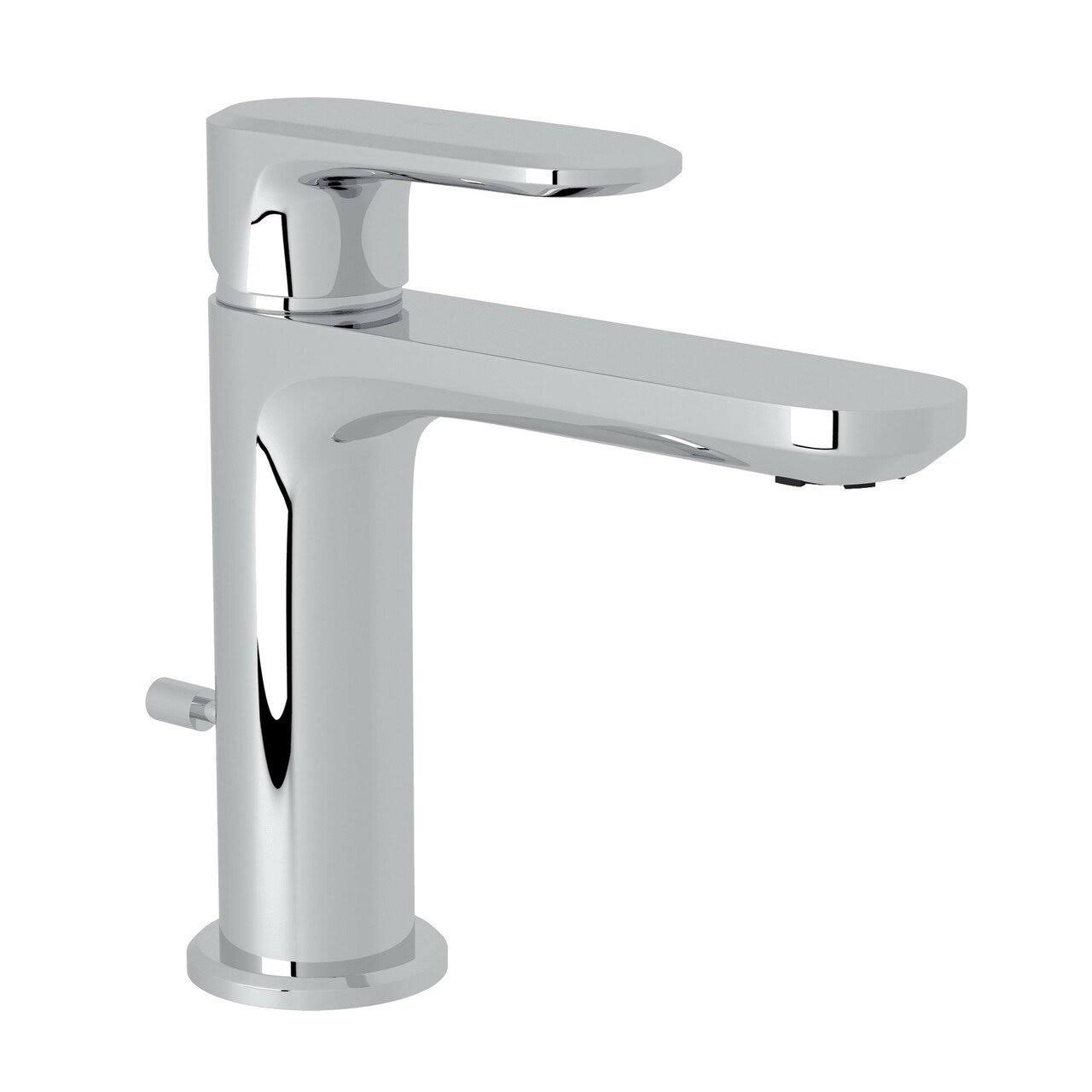 Rohl LV51L-2 Meda 1.2 GPM Single Hole Bathroom Faucet Polished Chrome