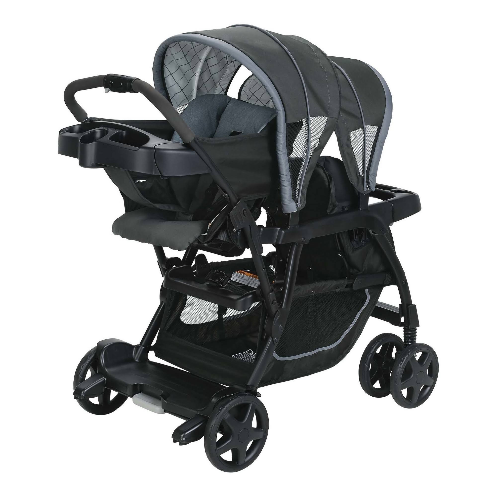 Graco Ready2Grow Click Connect Double Stroller Whitmore
