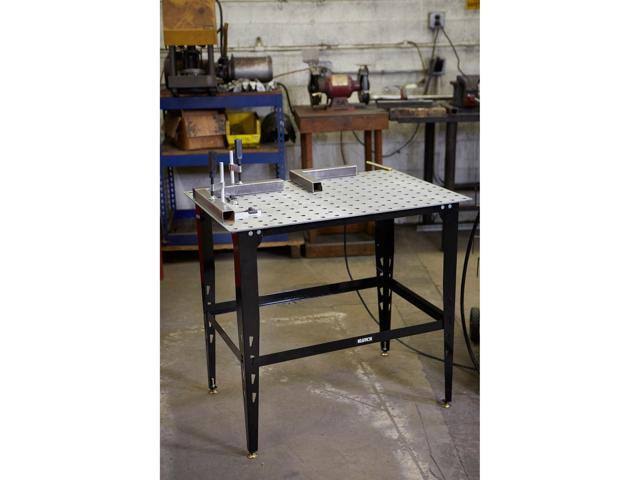 Klutch Steel Welding Table with Tool Kit - 36in.L x 24in.W x 33 1/4in.H