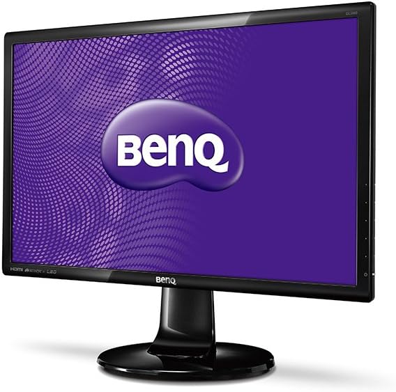 BenQ GL2480 Gaming Monitor 24" FHD 1920x1080p 75Hz 1ms Fast Response Time | TN | Eye-Care Tech | Low Blue Light | Adaptive Brightness | Anti-Glare | HDMI | Tilt Screen | Headphone Jack,Black