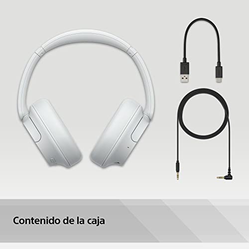 Sony WH-CH720NL Noise Canceling Wireless Bluetooth Headphones - Built-in Microphone - up to 35 Hours Battery Life and Quick Charge - Navy Blue