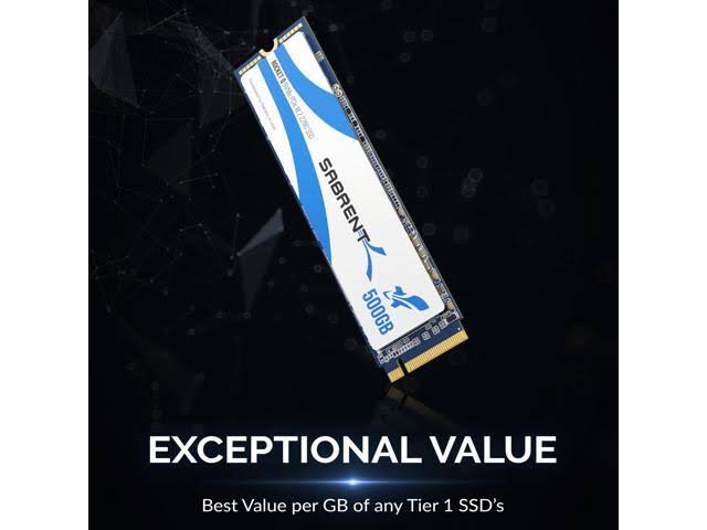 Sabrent Rocket Q 500GB NVMe PCIe M.2 2280 Internal SSD High Performance Solid State Drive (SB-RKTQ-500)