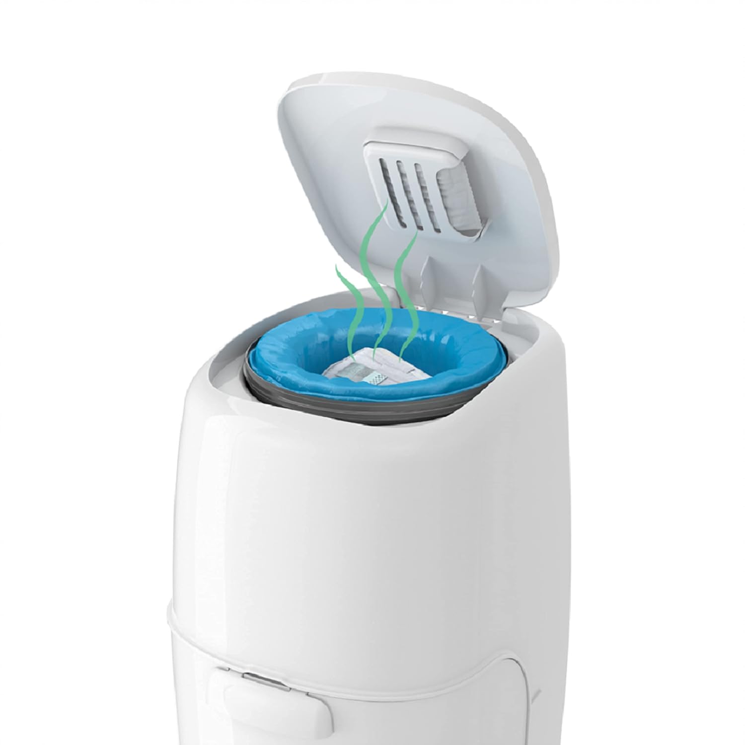 Playtex Diaper Genie Baby Registry Set, Includes 1 Diaper Genie Complete Diaper Pail, 8 Diaper Genie Clean Laundry Scent Refills and 8 Diaper Genie Carbon Filters For Odor Control