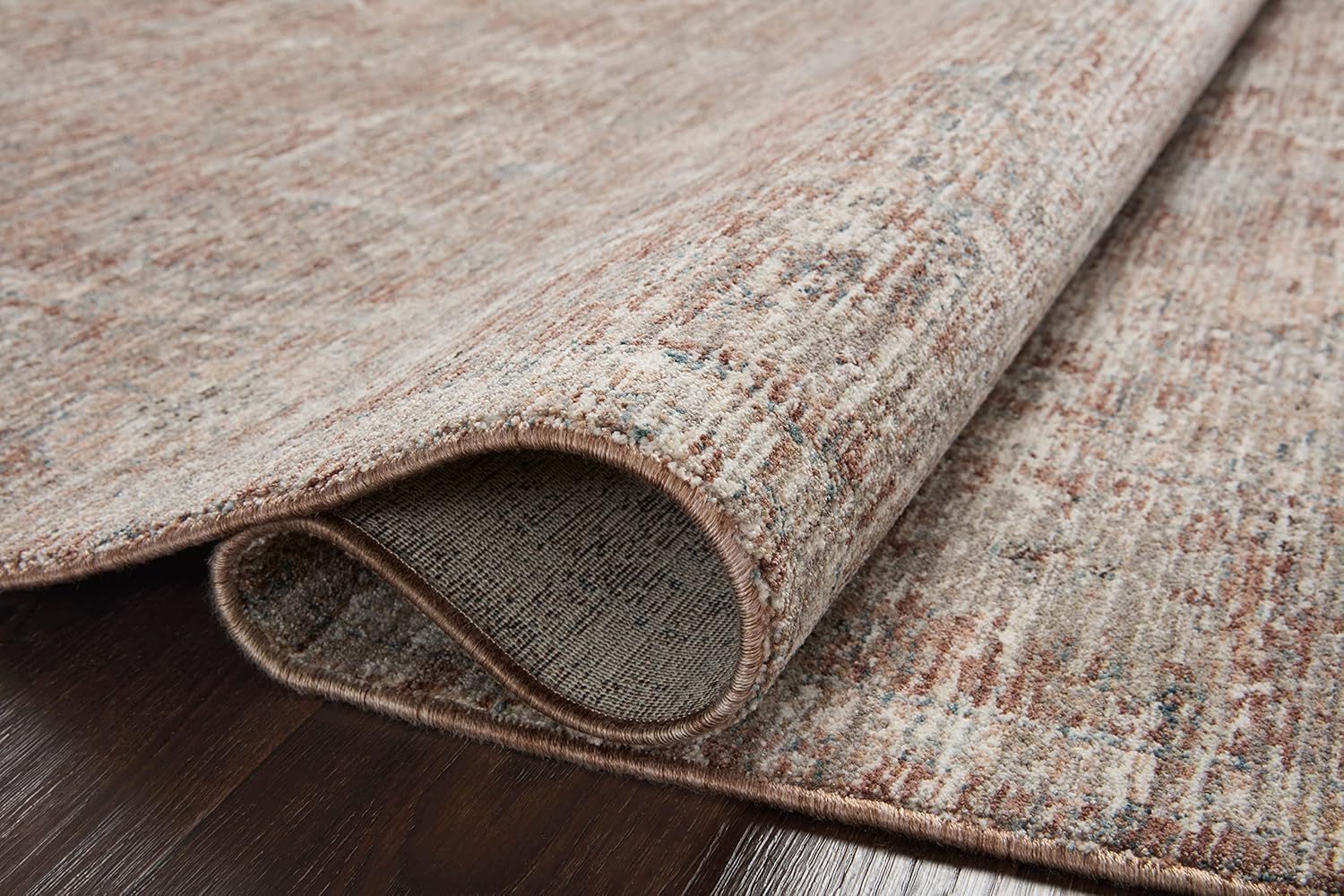 Loloi Magnolia Home by Joanna Gaines x Millie Brick/Fog 7'-10" x 10' Area Rug