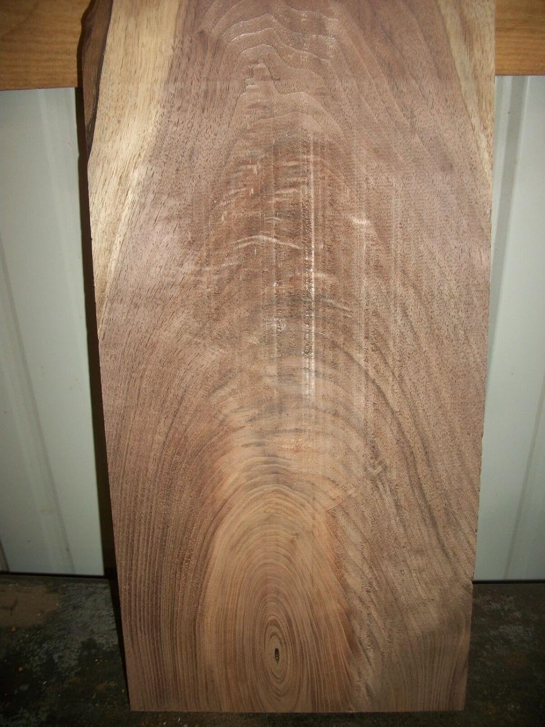 1 Pc Rustic Walnut Slab Air Dried Lumber 1 3/4" Clock Live Edge Unfinished Woodworking Material Untreated for Christmas Holiday Cutout