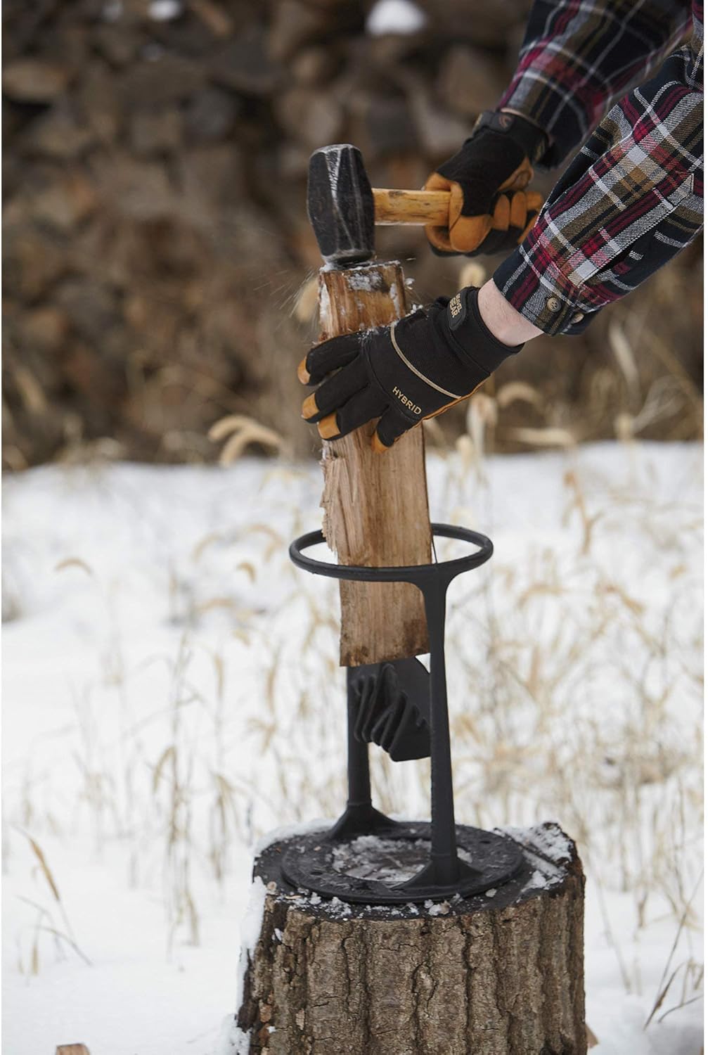 Kindling Cracker Firewood Splitter - Kindling Splitter Wood Splitter Wood Splitting Wedge Manual Log Splitter Wedge
