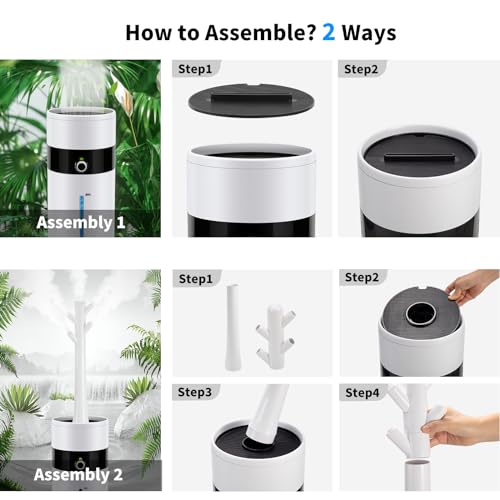 Hioo Humidifiers large room for Babys 17-19L