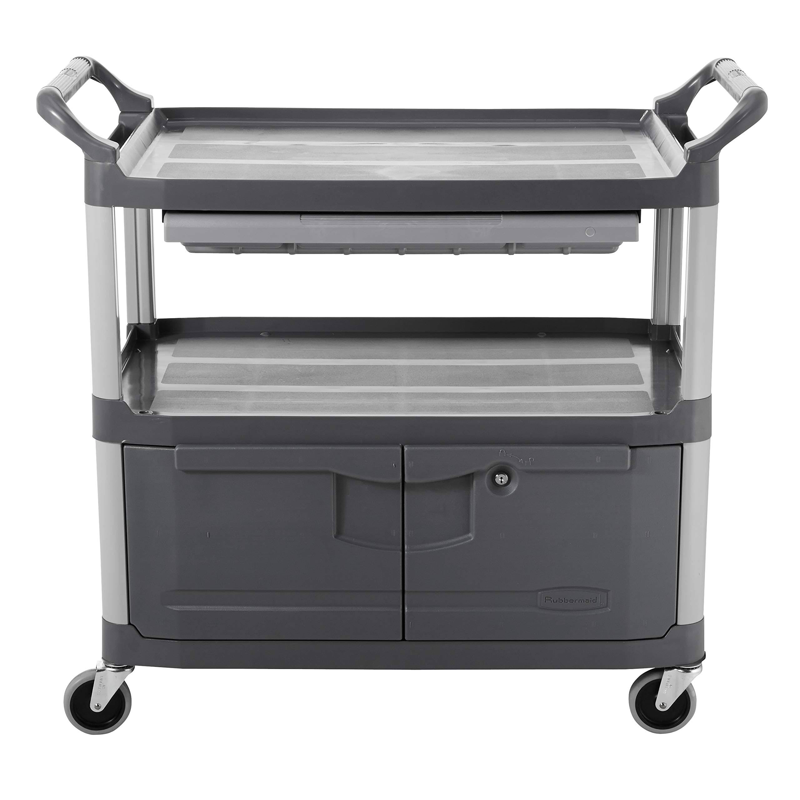 Rubbermaid Instrument Cart, Gray