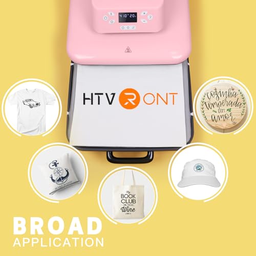 HTVRONT Auto Heat Press Machine for T Shirts - 15x15 Smart T Shirt Press Machine with Auto Release - Professional Heat Press for Sublimation, Vinyl, Heat Transfer Projects