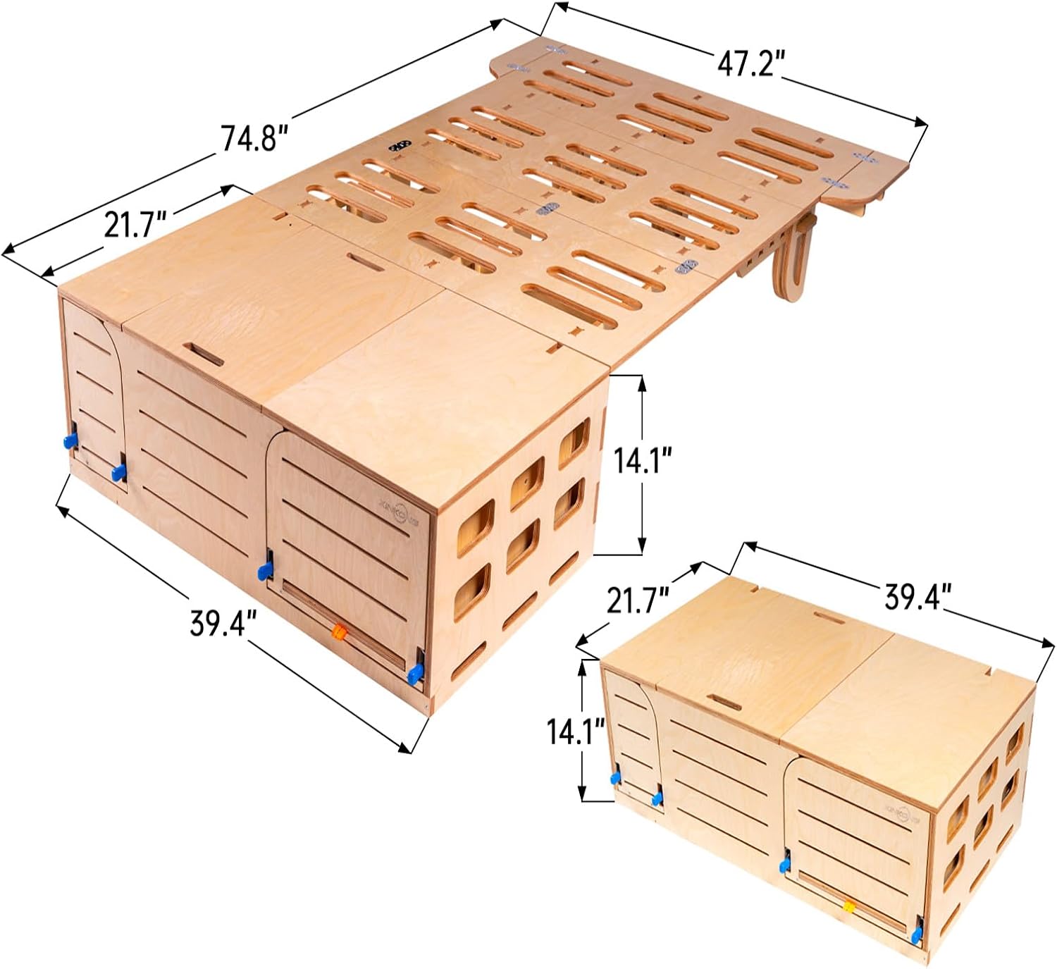 XK - Overland Kitchen Box WD1000 All-in-One Camping Kit with Cooking, Sleeping