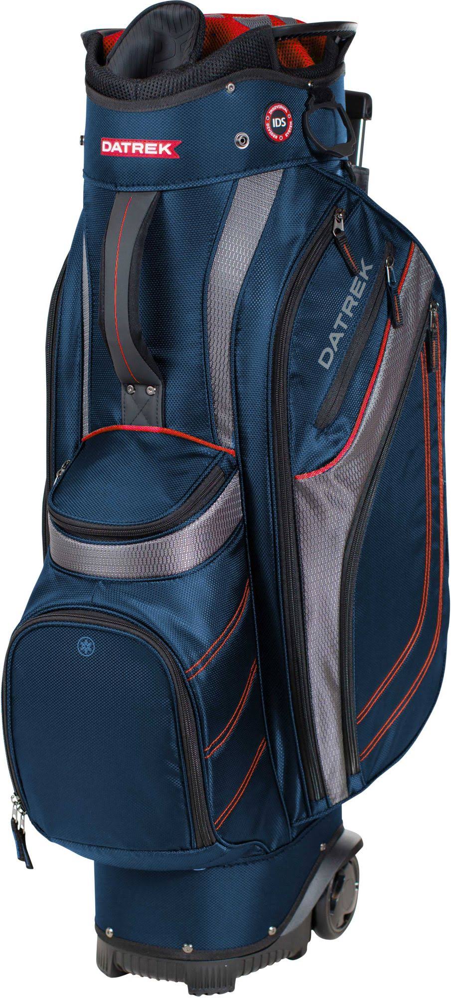 Datrek Transit Golf Cart Bag Navy/Charcoal/Red