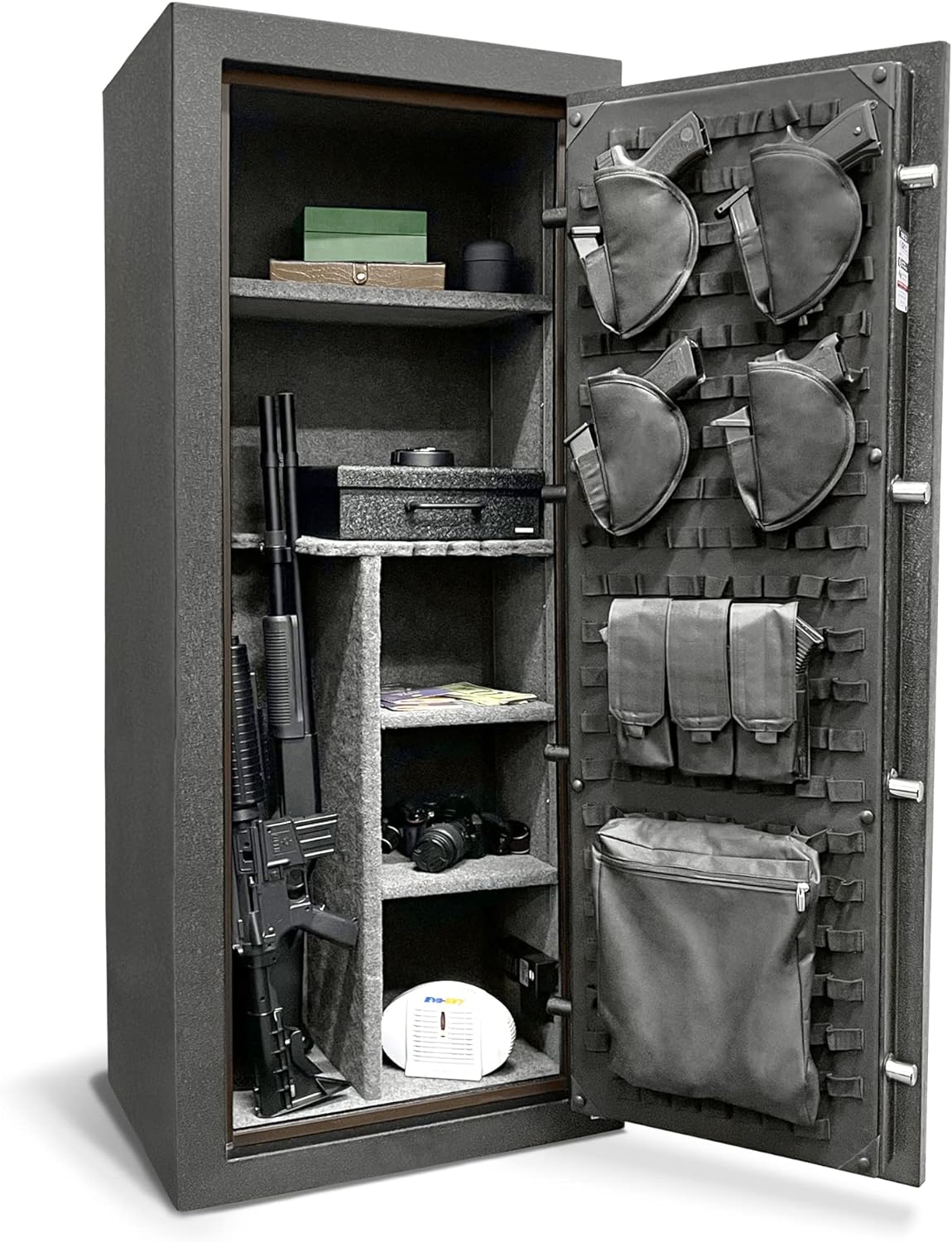 Stealth EGS23 Gun Safe Essential 23 Safe with 30 Minute Fire Protection CA DOJ Approved & 23 Long Gun Storage
