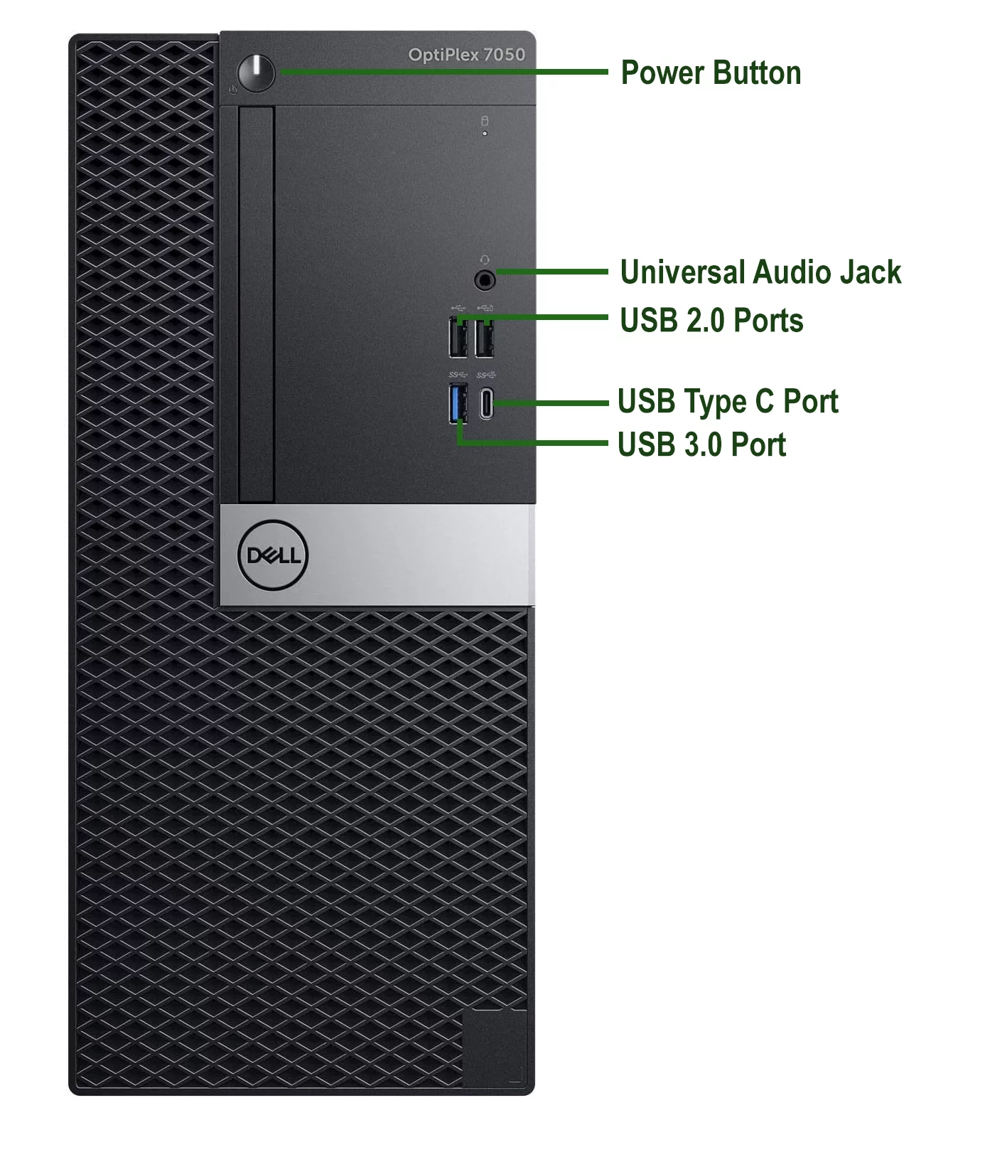 Restored Dell 7050 Desktop Tower Computer PC Intel Core i57500 7th Gen. 3.40GHz Processor 8GB RAM 500GB HDD, New 19 Inch LCD Wifi Adapter Bto KB & Mouse Windows 10 Pro (Refurbished)