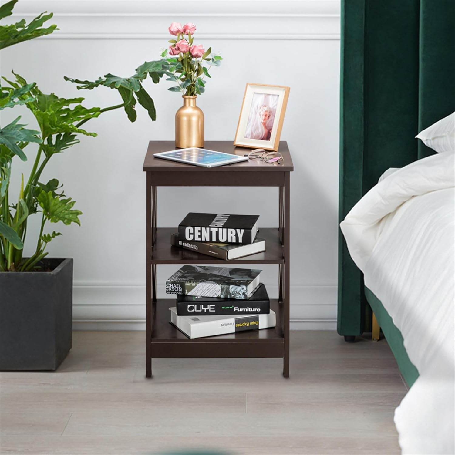Sofa Side Table, Small Tea Table, Living Room Mobile Small Table, Corner Table, Bedside Table, Small Square Table