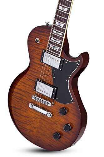 Schecter Solo-II Custom 6-String Electric Guitar (Trans Black Satin)