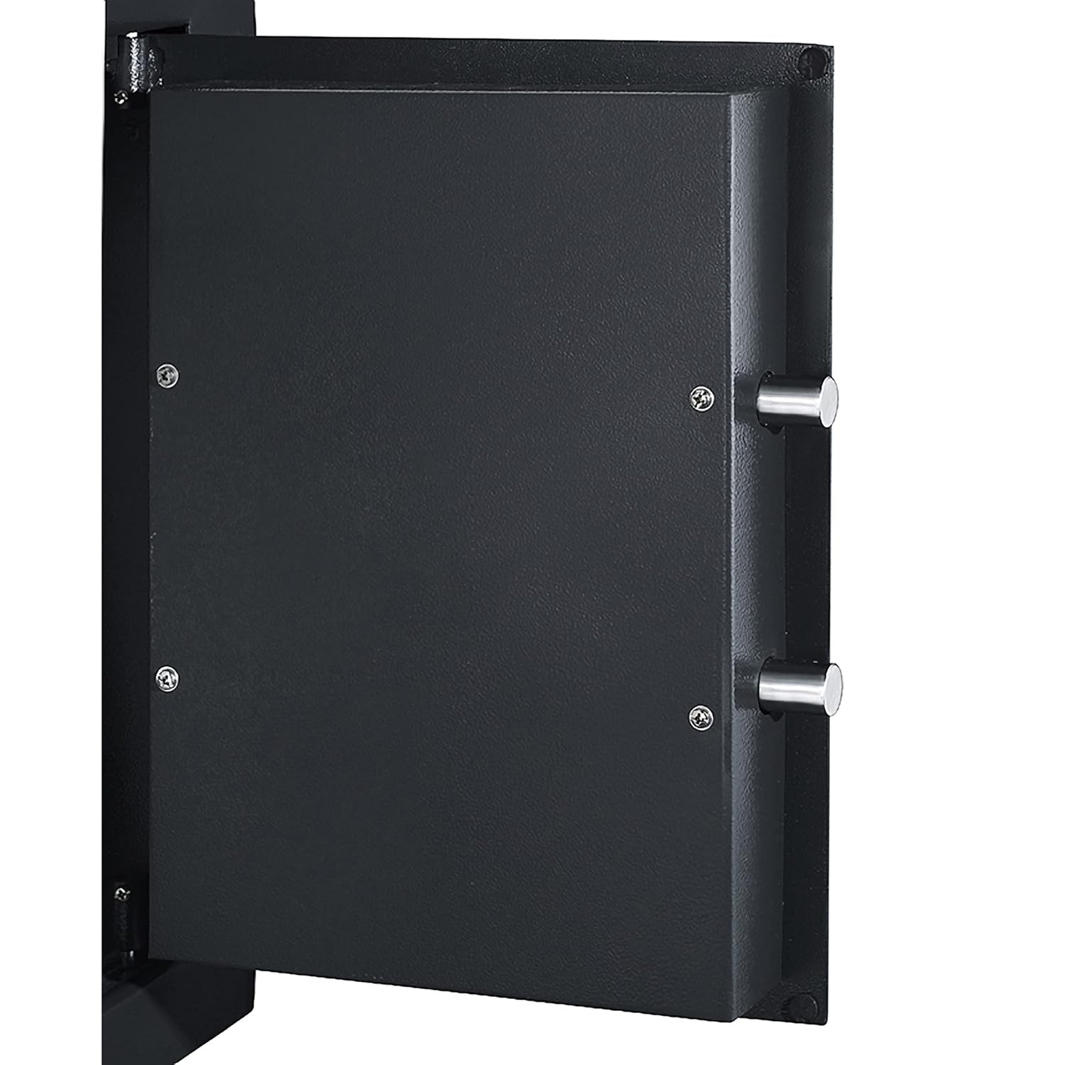 Fireproof Home Safe - Electronic Lockbox with Keypad, 2 Keys, and Interior Shelf - Protects Cash, Jewelry, Documents, and More by Paragon Safes (Gray)