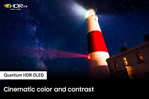 SAMSUNG Inch Class OLED 4K S95B Series 4K Quantum HDR OLED Self-Illuminating LED Smart TV with Alexa (Renewed)