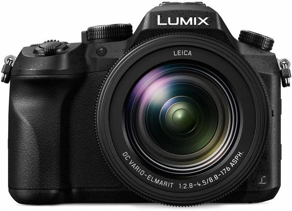 Panasonic LUMIX FZ2500 4K Point and Shoot Camera, 20X LEICA DC VARIO-ELMARIT F2.8-4.5 Lens, 21.1 Megapixels, 1 Inch High Sensitivity Sensor, 422 10-bit, HDMI Out, DMC-FZ2500 (USA BLACK)