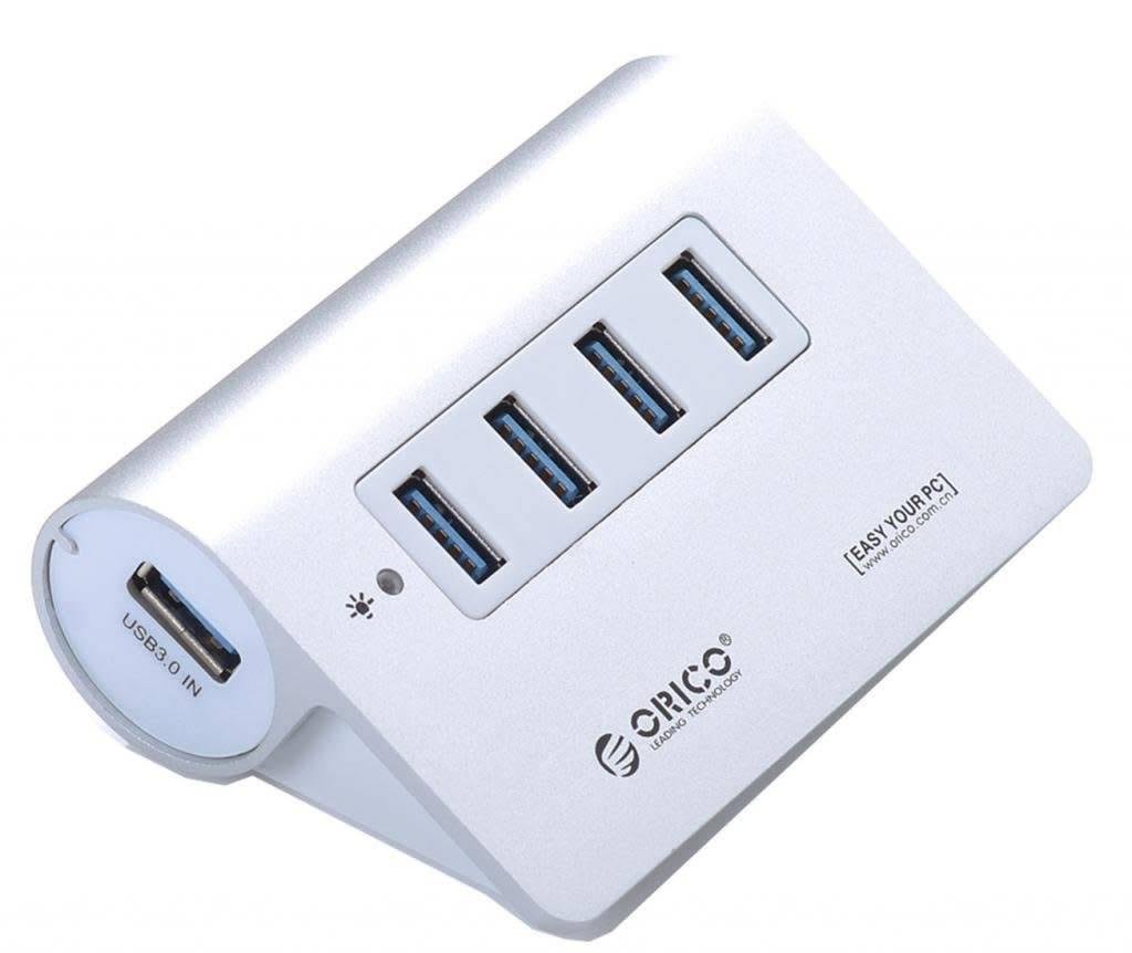 ORICO M3H4 High Speed Aluminum USB 3.0 4-Port Hub with USB 3.0 Cable