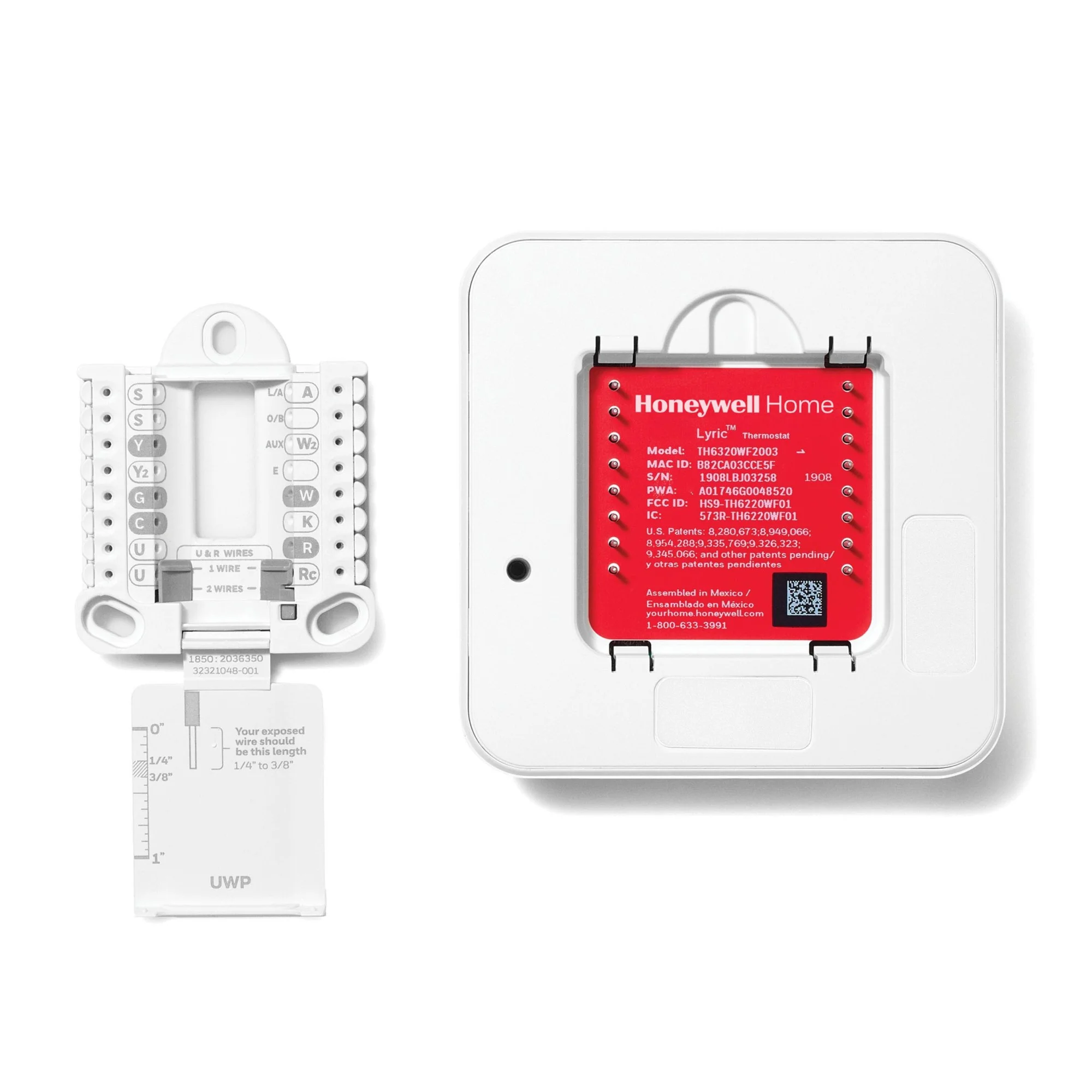 Honeywell Home Th6320zw2003 Z-Wave T6 Pro Programmable Thermostat