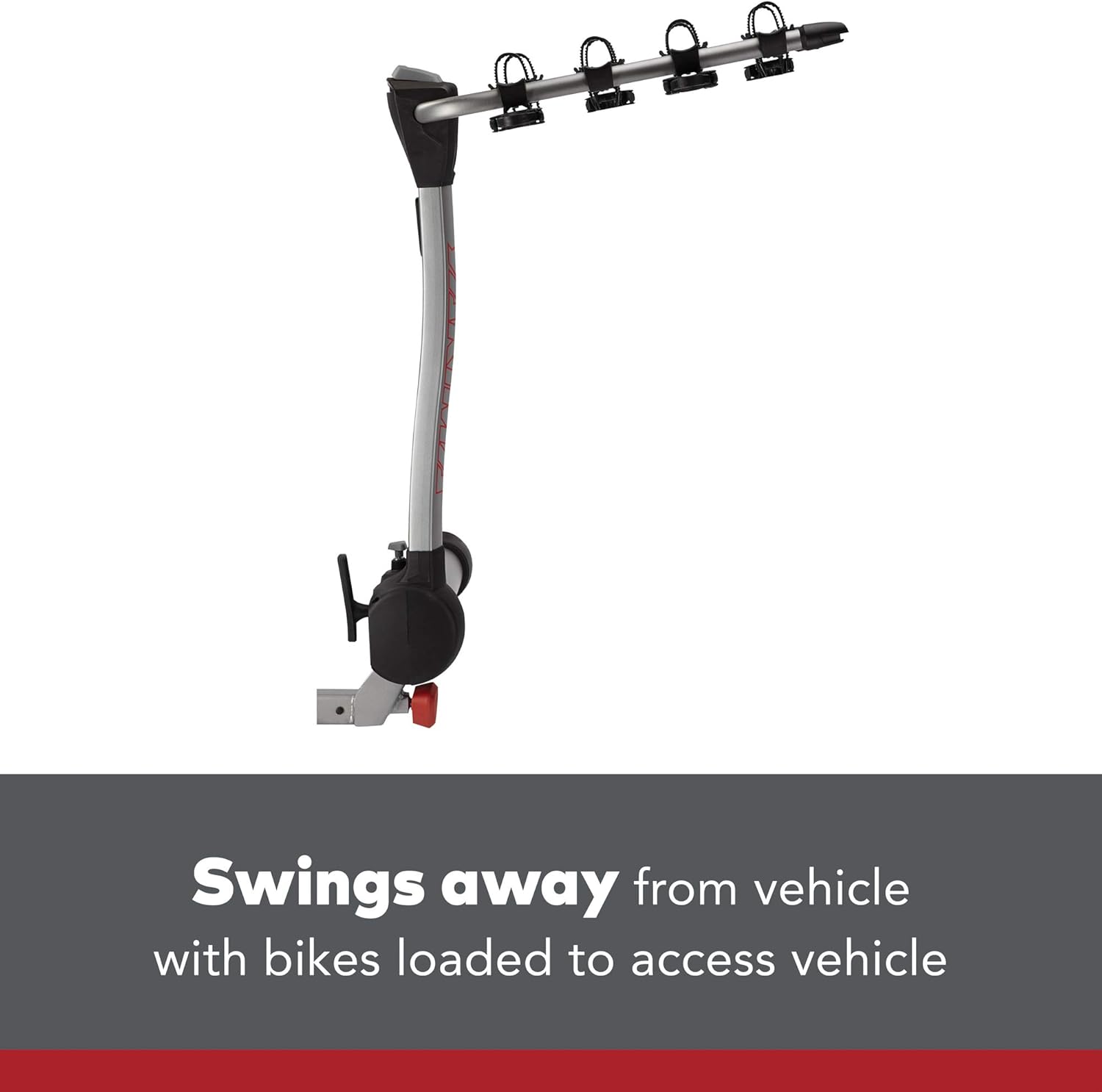 Yakima - SwingDaddy, Swing Hitch Bike Rack, 4 Bike Capacity