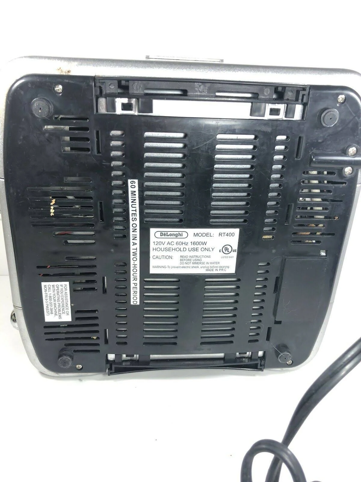 Delonghi RT400 4-Slice Retro Toaster