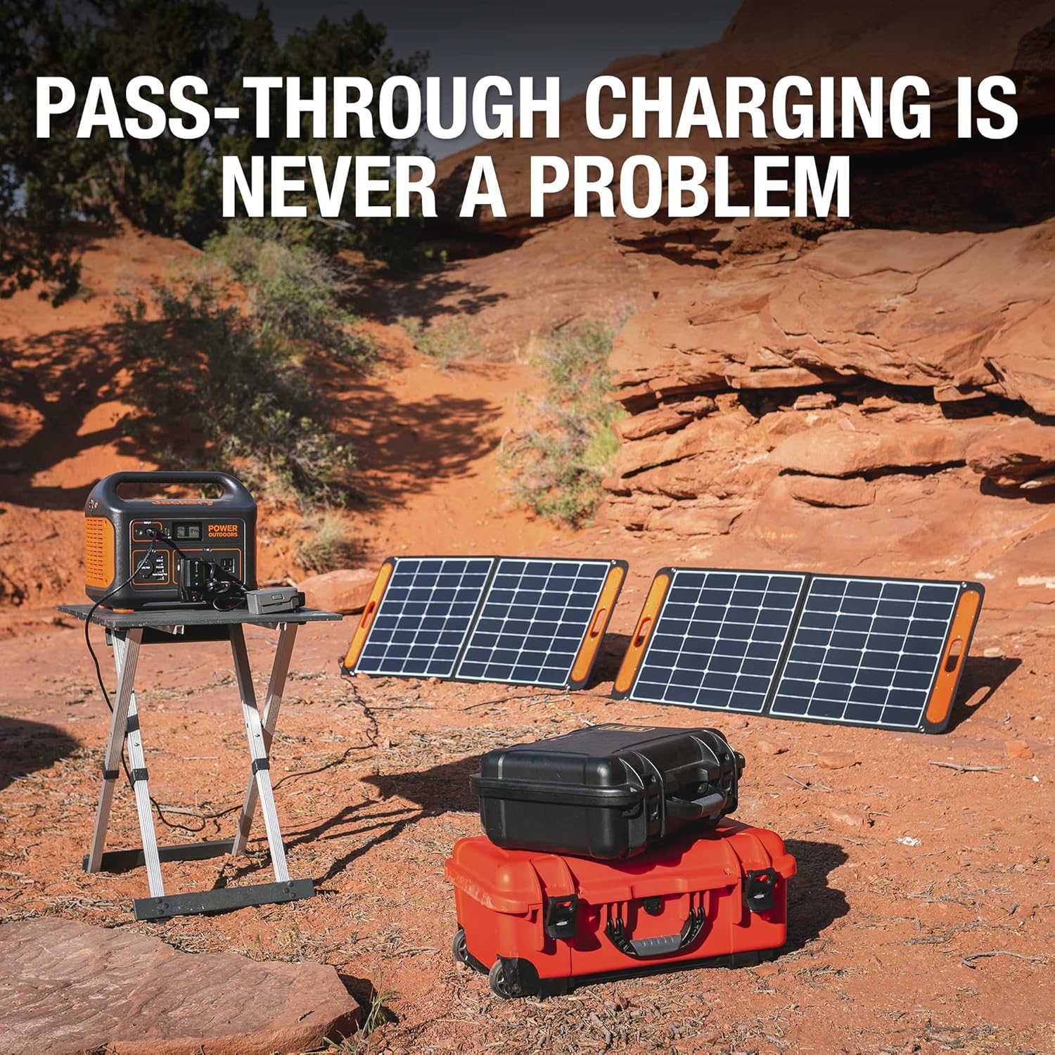 Jackery Portable Power Station Explorer 1000, 1002Wh Solar Generator (Solar Panel Optional) with 3x110V/1000W AC Outlets, Solar Mobile Lithium Battery Pack for Outdoor RV/Van Camping, Emergency