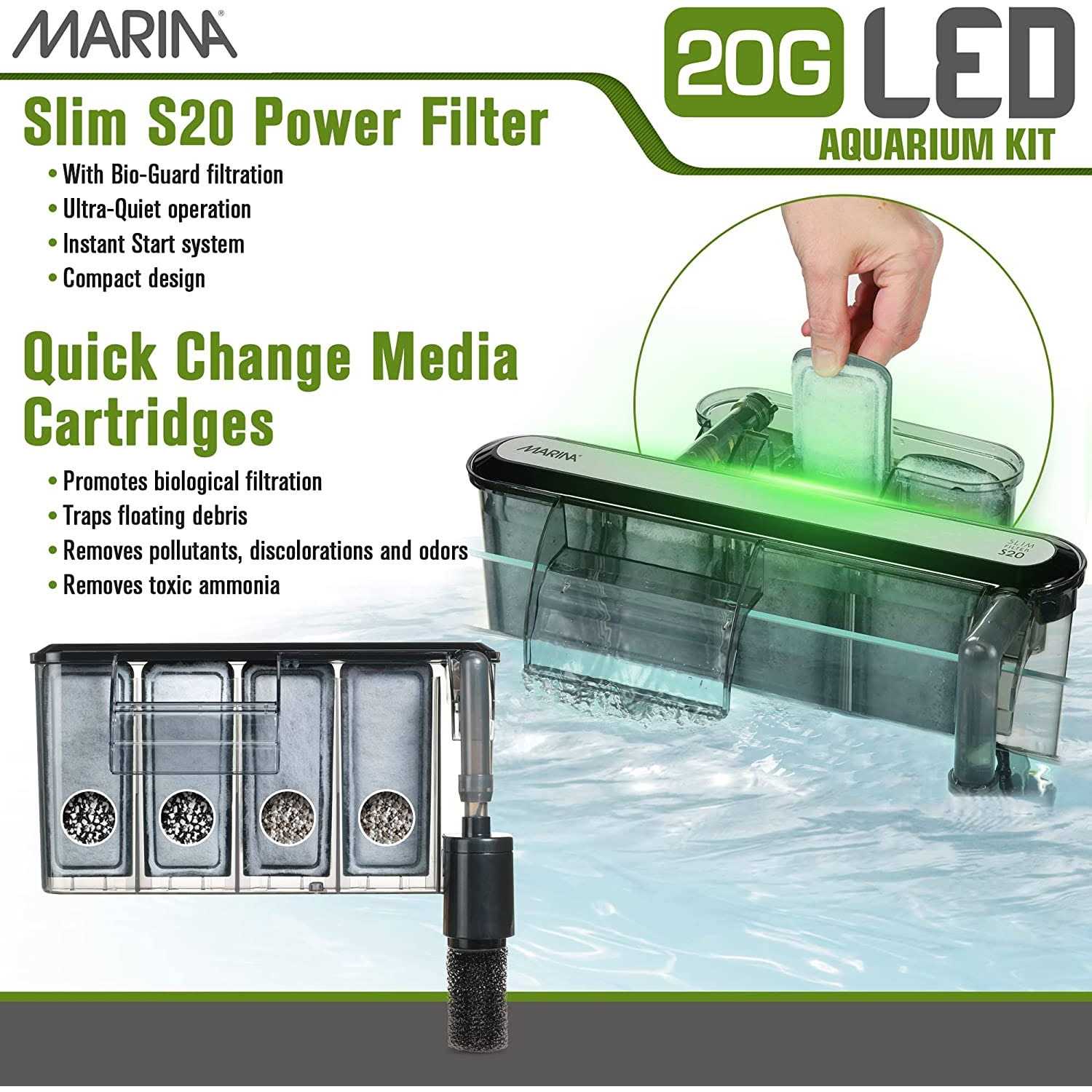 Marina LED Aquarium Kit - Pet Supplies online store