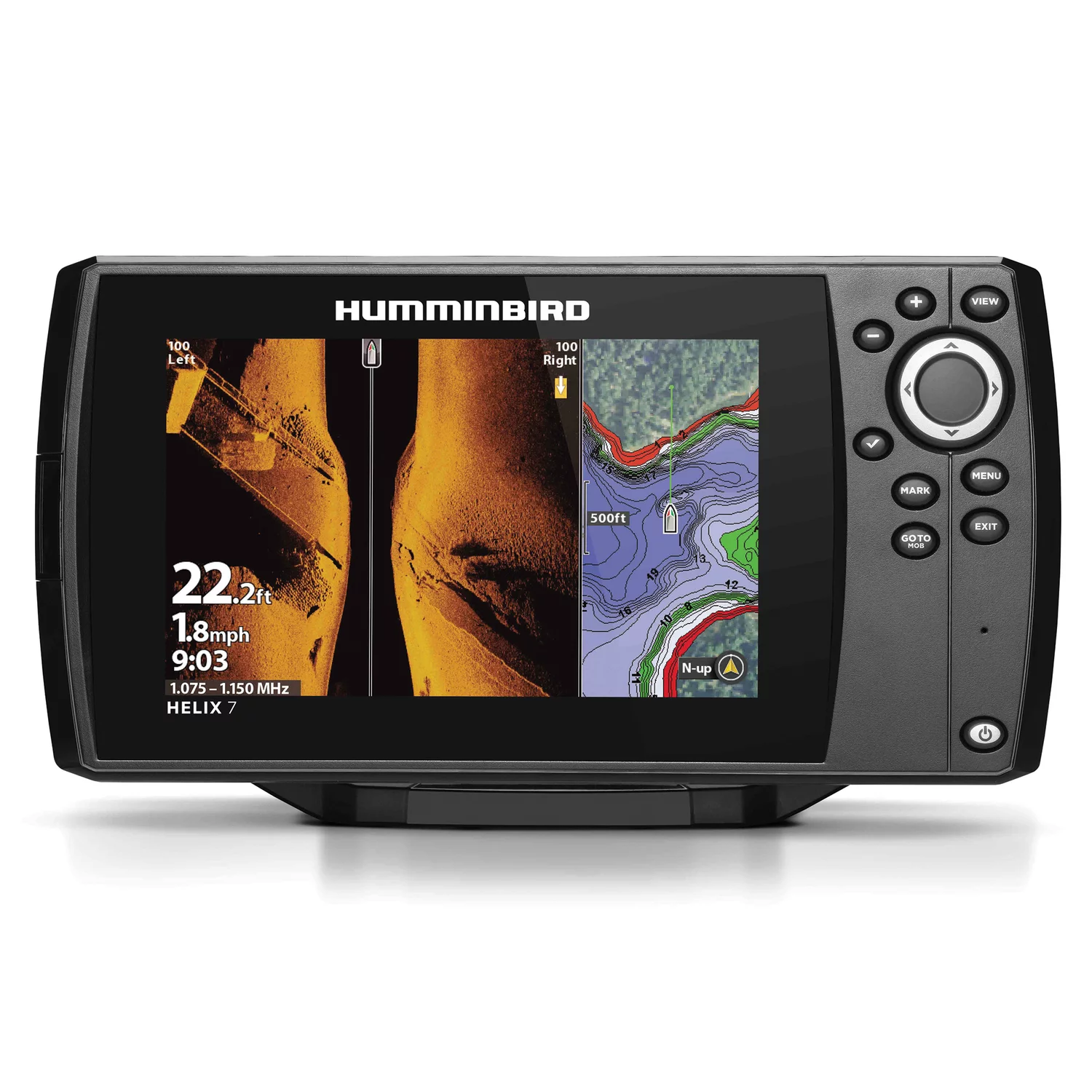 Humminbird Helix 7 CHIRP SI GPS G4 Fishfinder with GPS and Side Imaging Sonar