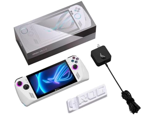 ASUS ROG Ally 7" 120Hz Gaming Handheld - Ryzen Z1 Extreme 8-Core - 16GB RAM, 1TB M.2 2230 PCIe SSD - White, Win 11 Home. Bundle with Dockztorm Hub