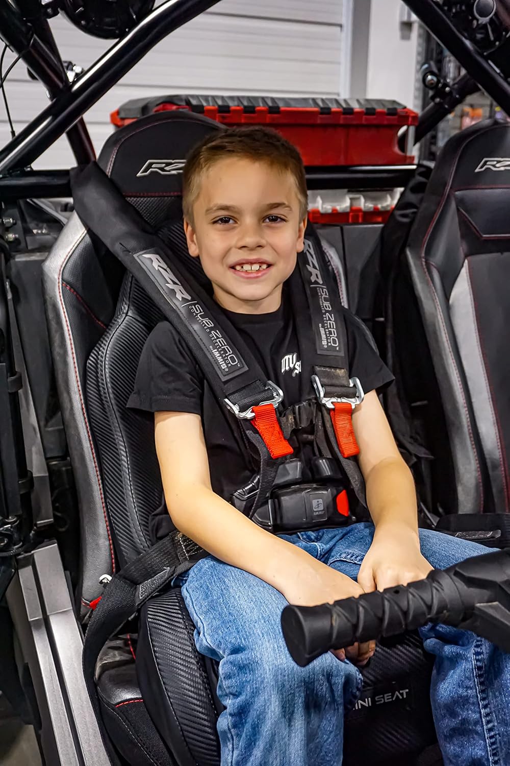 Mini Seat - Kids Seat for UTV Seats - Fits Polaris RZR, Can-Am X3 and Most Other Side by Side and After Market Seats (Seat Only)