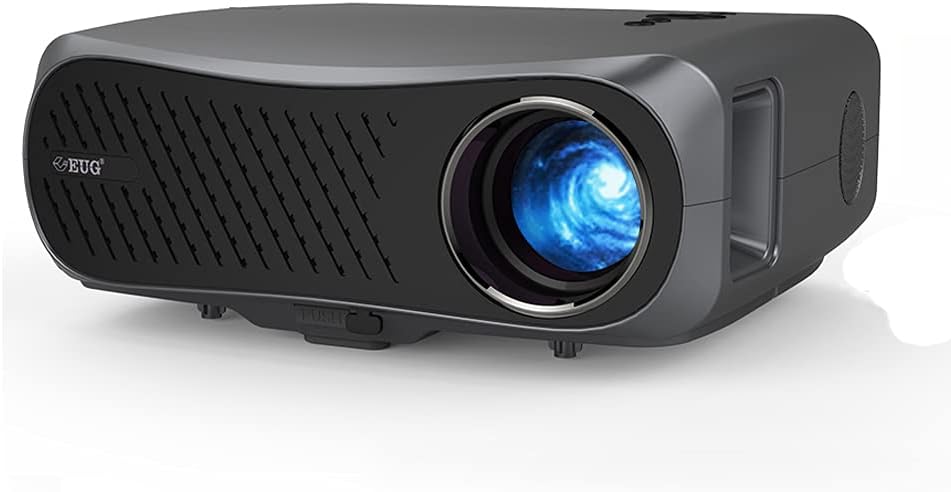 WiFi Projector with Bluetooth Home Theater Projector 1080P HD 7200 Lumens LCD Projector Support AirPlay HDMI USB VGA AV Audio Smart Wireless Projector for Sports Games Outdoor Movies Camping