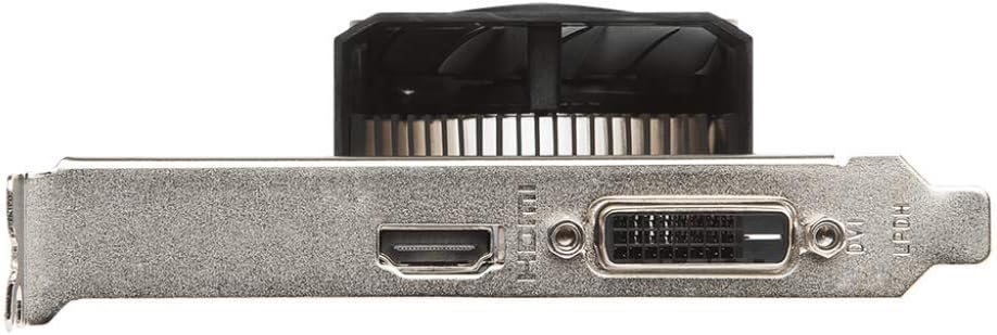 MSI Gaming Radeon 550 64-Bit HDMI/DVI 2GB GDRR5 HDCP Support DirectX 12 VR Ready OC Graphics Card (550 2GT LP OC)