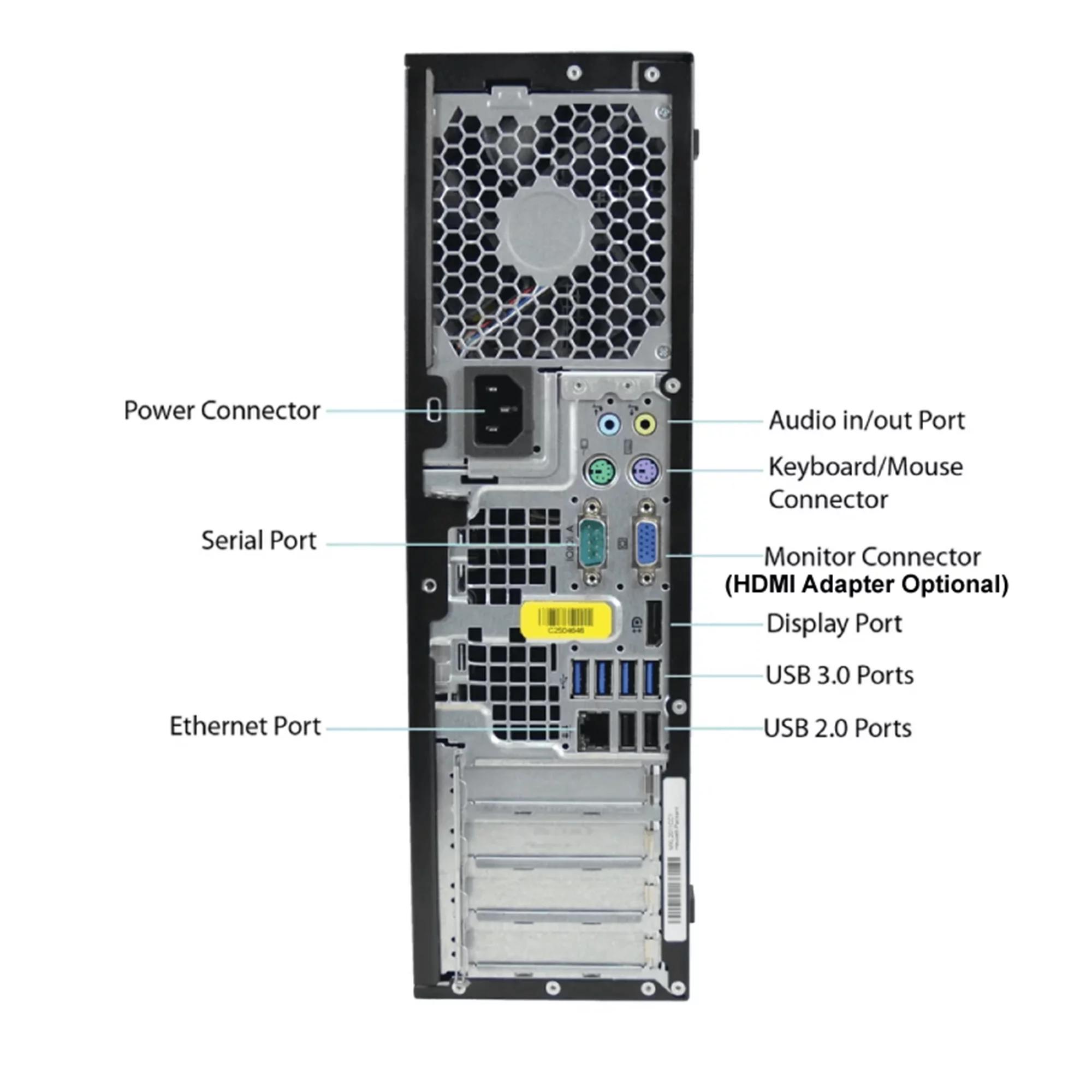 Pre-Owned Fast HP 8200 Desktop Computer Tower PC Intel Quad-Core i5 3.2GHz Processor 4GB RAM 2TB Hard Drive Windows 10 Pro 64bit with a 17" LCD Monitor Keyboard and Mouse (Refurbished: Like New)