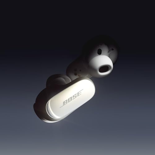 Bose QuietComfort Ultra Bluetooth Earbuds, Wireless Earbuds with Spatial Audio and World-Class Active Noise Cancellation, Deep Bass, Up to 6 Hours of Playtime, Black