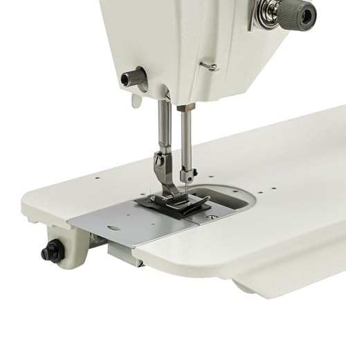 Sewing Machines, Industrial Heavy Duty Full Featured Machine with Accessory Kit and Adjusting Stitch Clamp, Straight Stitch Fabrics Sewing Machine for Beginner, Garment Factory, Home Enthusiast