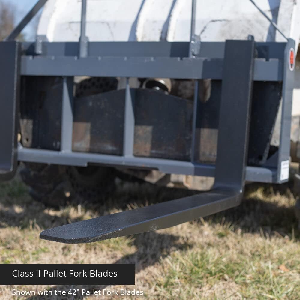 Titan Attachments 36-in Pallet Fork Blades, Class II Pallet Forks and Accessories