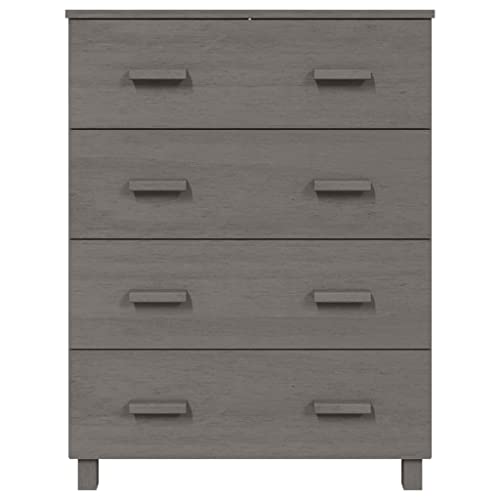Sideboard Light Gray 31.1"x15.7"x40.7" Solid Wood Pine,Assembly Required:Easy to Assemble with provided Instructions Storage Cabinet Buffet Table Sideboard