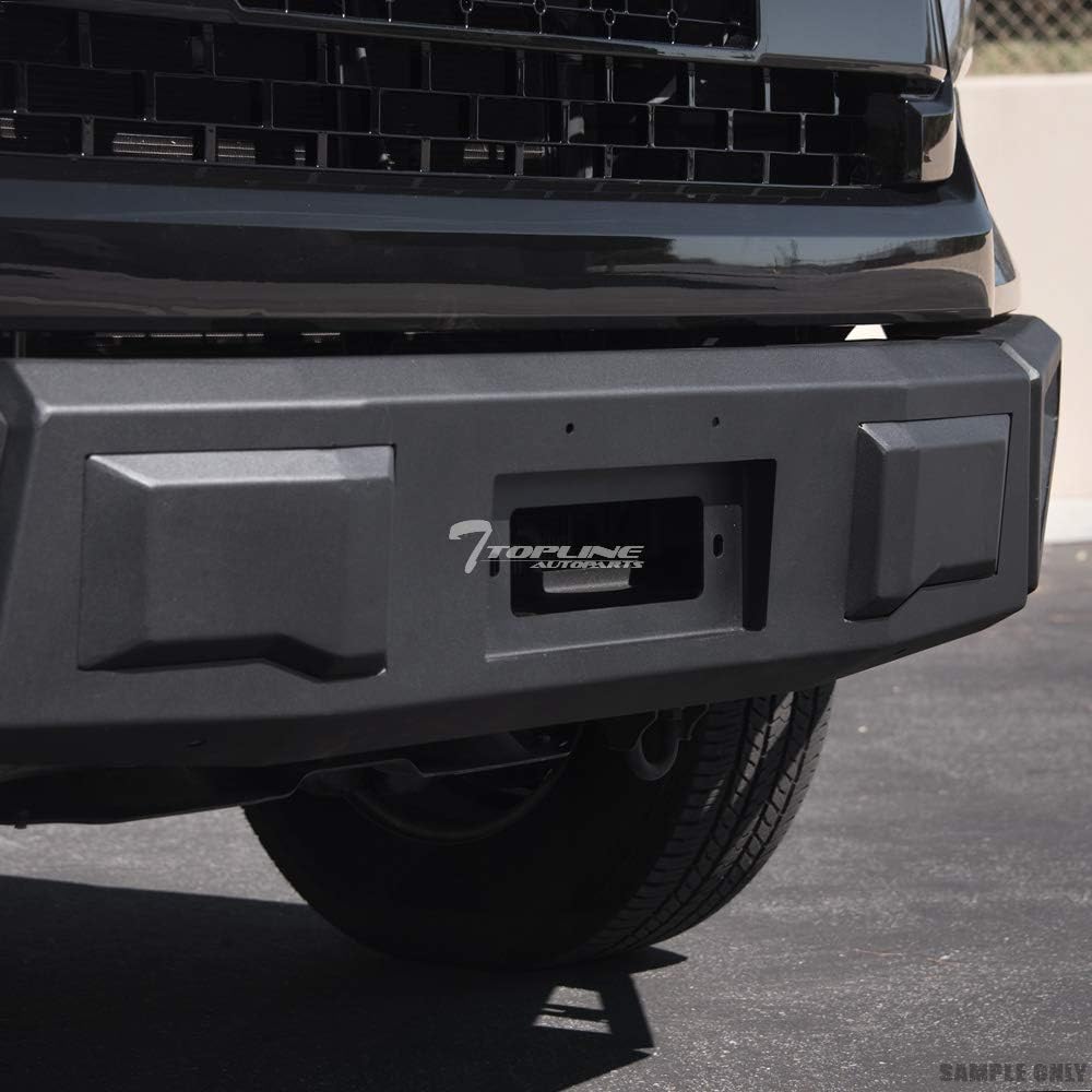 TLAPS Black RT Style Modular Full Width Steel Front Bumper For 14-21 Toyota Tundra