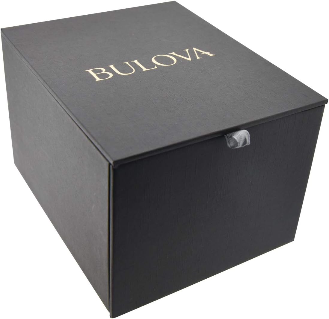 Bulova Men's Marine Star Two-Tone Stainless Steel Chronograph Quartz Watch, Blue Dial Style: 98H37