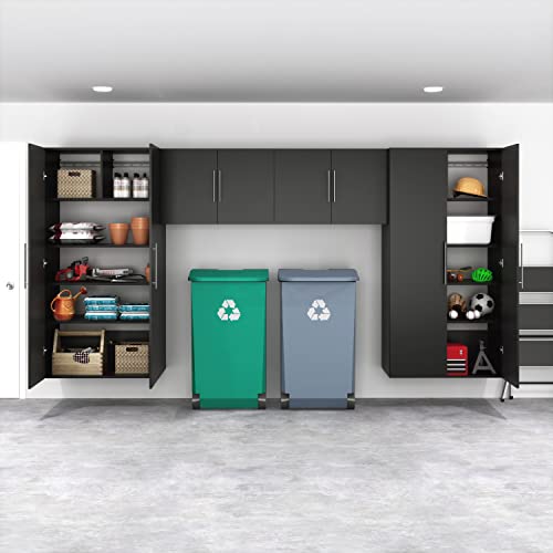 Prepac HangUps Upper Storage Cabinet - Elegant and Spacious Wall Cabinets to Maximize Your Storage, 36" Size, Classic White Finish