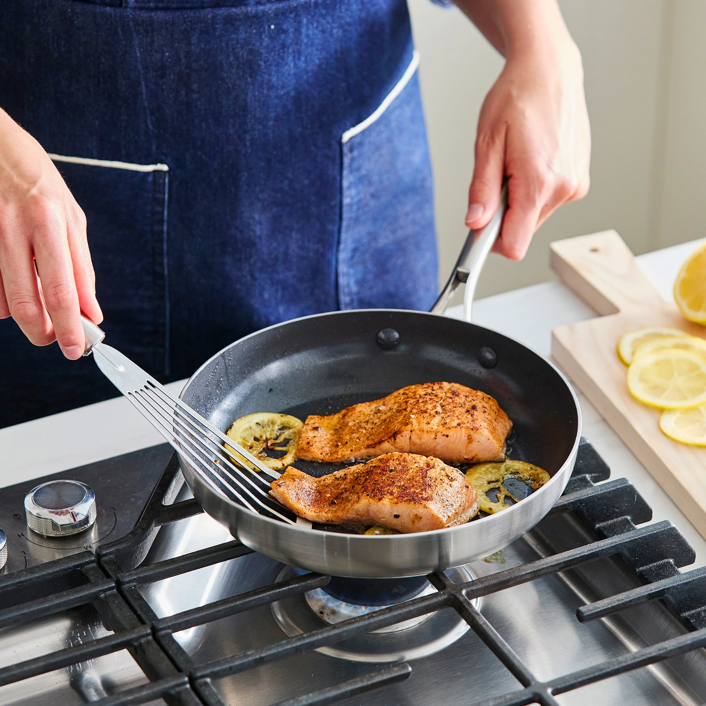Blue Diamond HD Stainless Steel Clad Pro 10pc Cookware Set