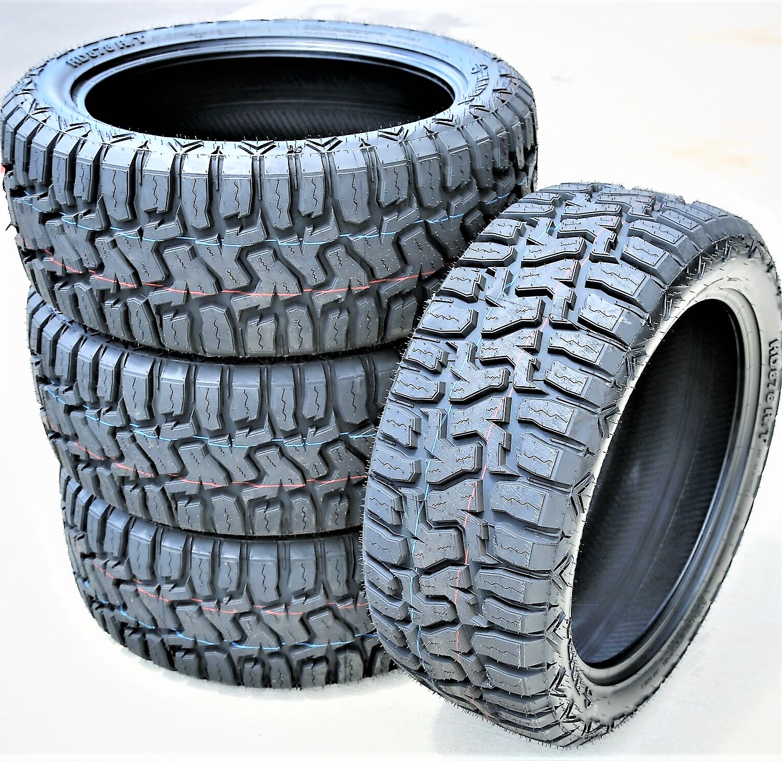 Set of 4 (FOUR) Haida HD878 R/T LT 35X12.50R22 Load E (10 Ply) RT Rugged Terrain Tires