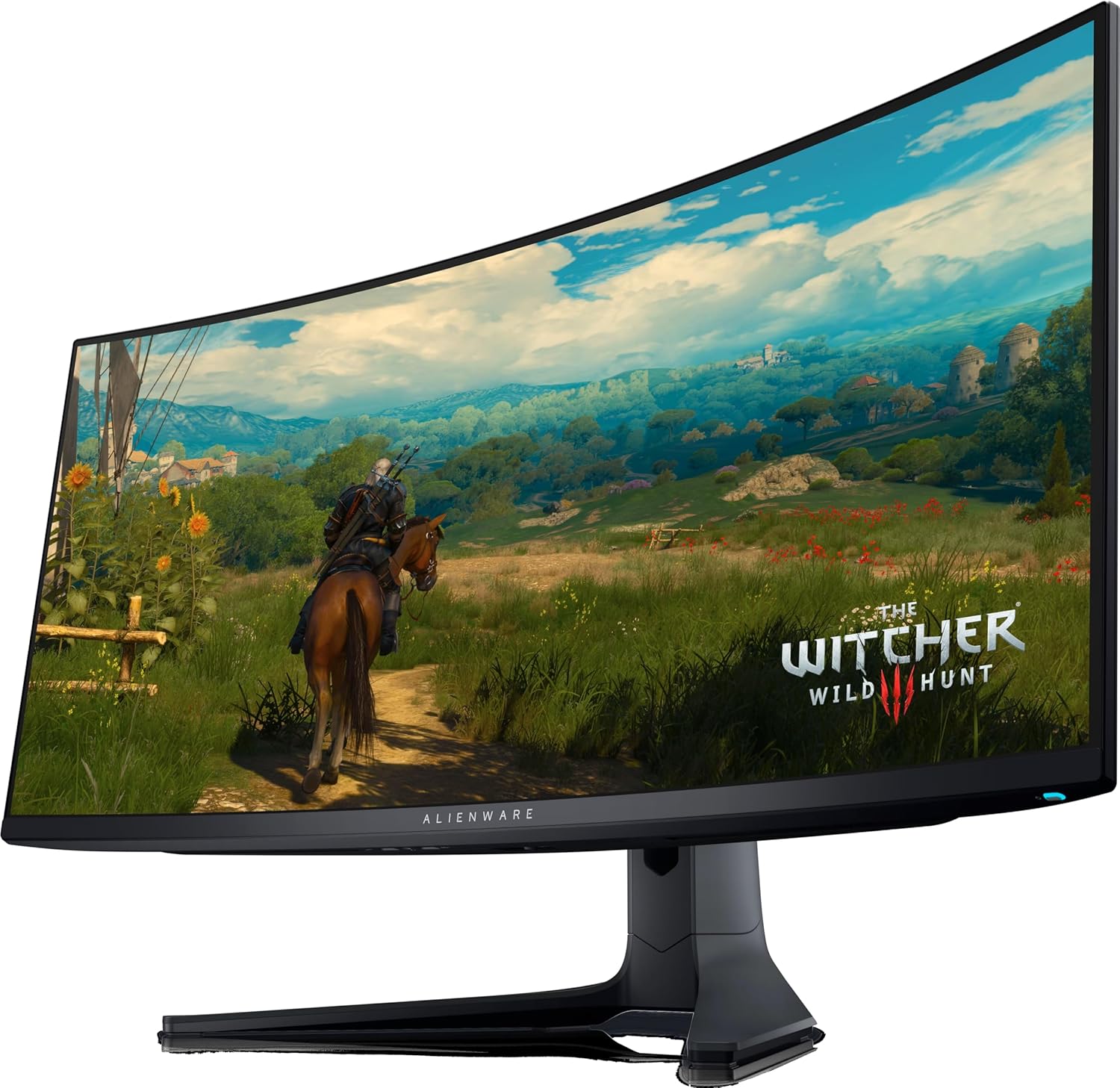 Dell Alienware AW3423DWF 34" Curved Gaming Monitor, QD-OLED (3440x1440) 165Hz Display, 0.1ms Gray-to-Gray, 1.07 Billions Colors, AMD FreeSync Premium Pro, DisplayPort/HDMI (Renewed)