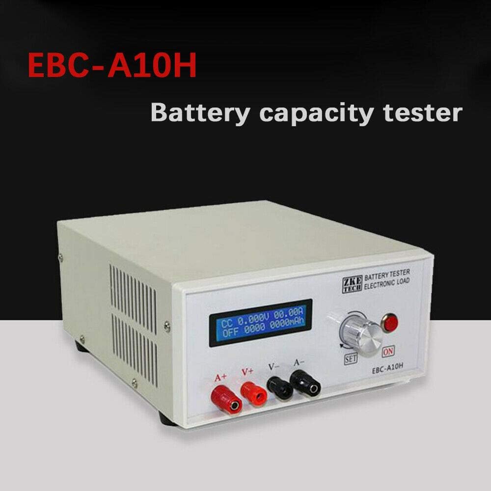 Digital Battery Tester Battery Load Tester Li-ion Battery Charge Capacity Tester LCD Battery Charger Checker Analyzer Tester Battery Capacity Performance Tester Device Mobile Power Head Test