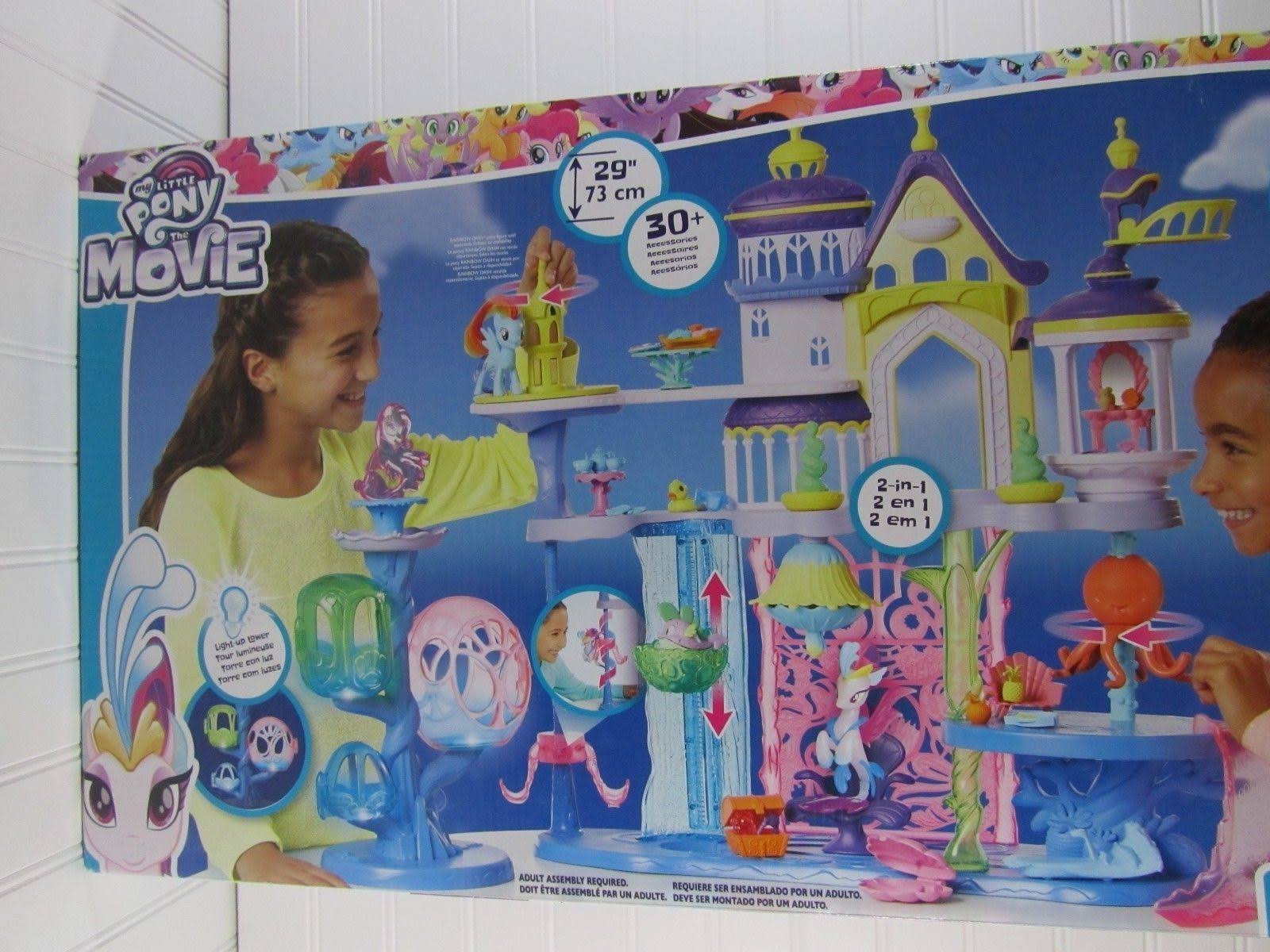 My Little Pony The Movie Canterlot u0026 Seaquestria Castle with Friends